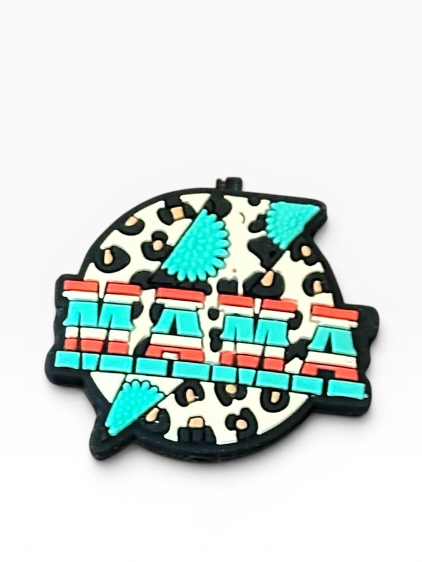 Mama Mom Silicone Focal Bead
