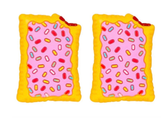 PopTart 3D Silicone Focal Bead